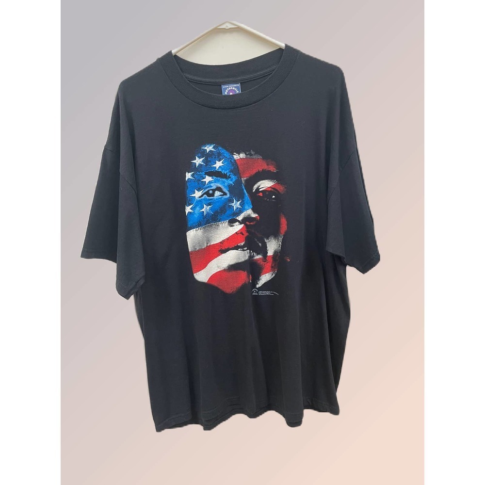 Mens Zion Vintage Y2K Jimi Hendrix Short Sleeve Tshirt  XL